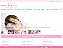 Tablet Screenshot of enceinte.com